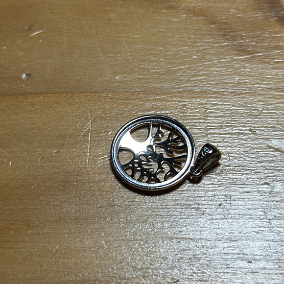 925 silver tree pendant - Picture 2 of 2